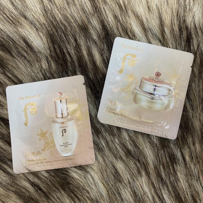 Combo 10 gói tái sinh chống lão hoá Whoo  Essence Yuldan - Chuẩn chính hãng LG Hàn