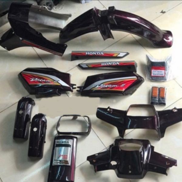 Dàn áo - bộ nhựa xe DREAM - HonDa hàng CHÍNH HÃNG - dùng cho dream Việt và Dream Thái