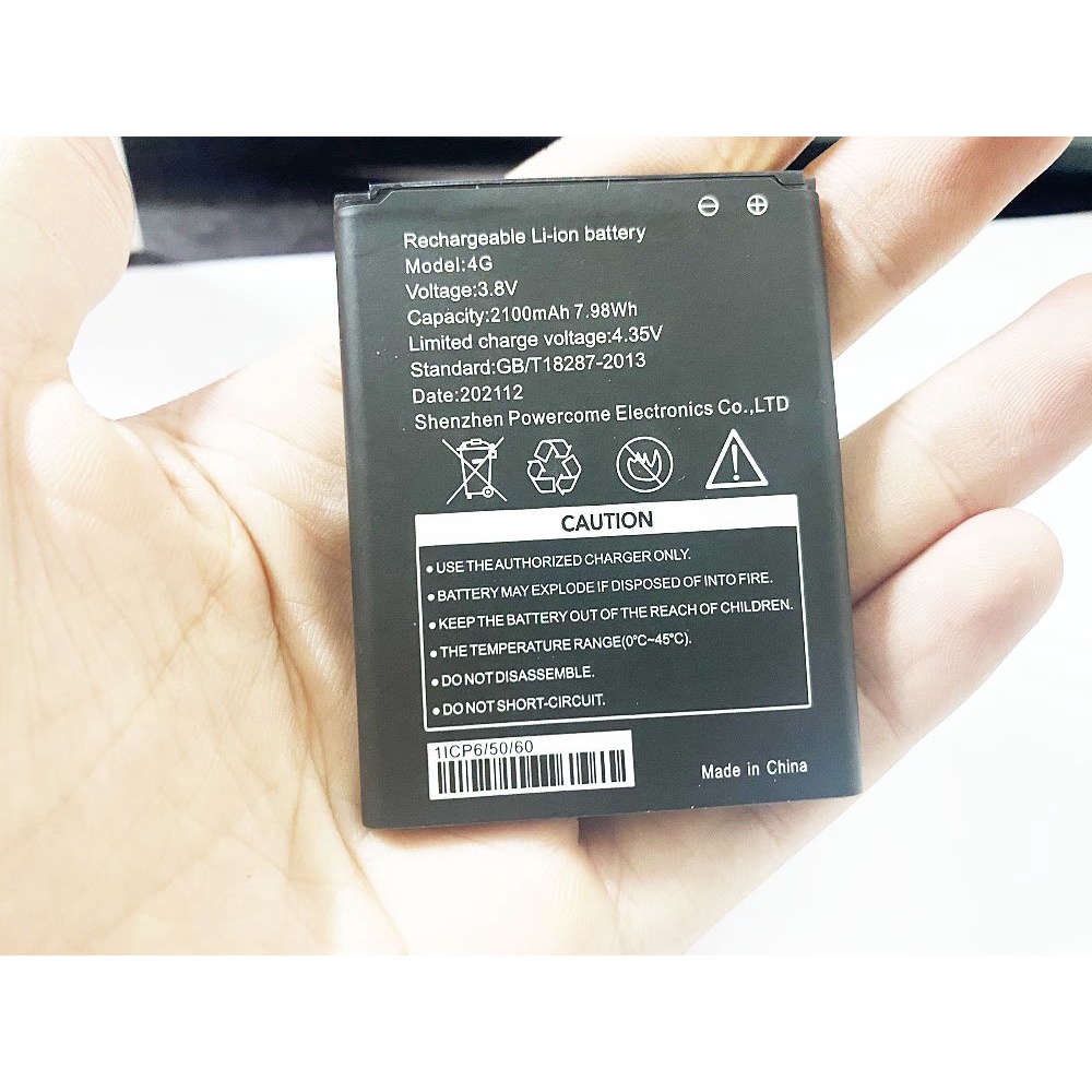 Pin cục phát wifi ZTE WD680 và MF925, MF901, MAX SPEED 4G LTE - 2100mAh