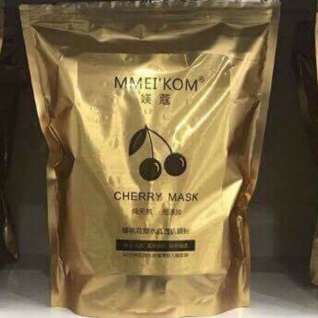 Bột đắp mặt cherry trắng da ( mask thạch dẻo trắng da cánh cherry hàng loại1)