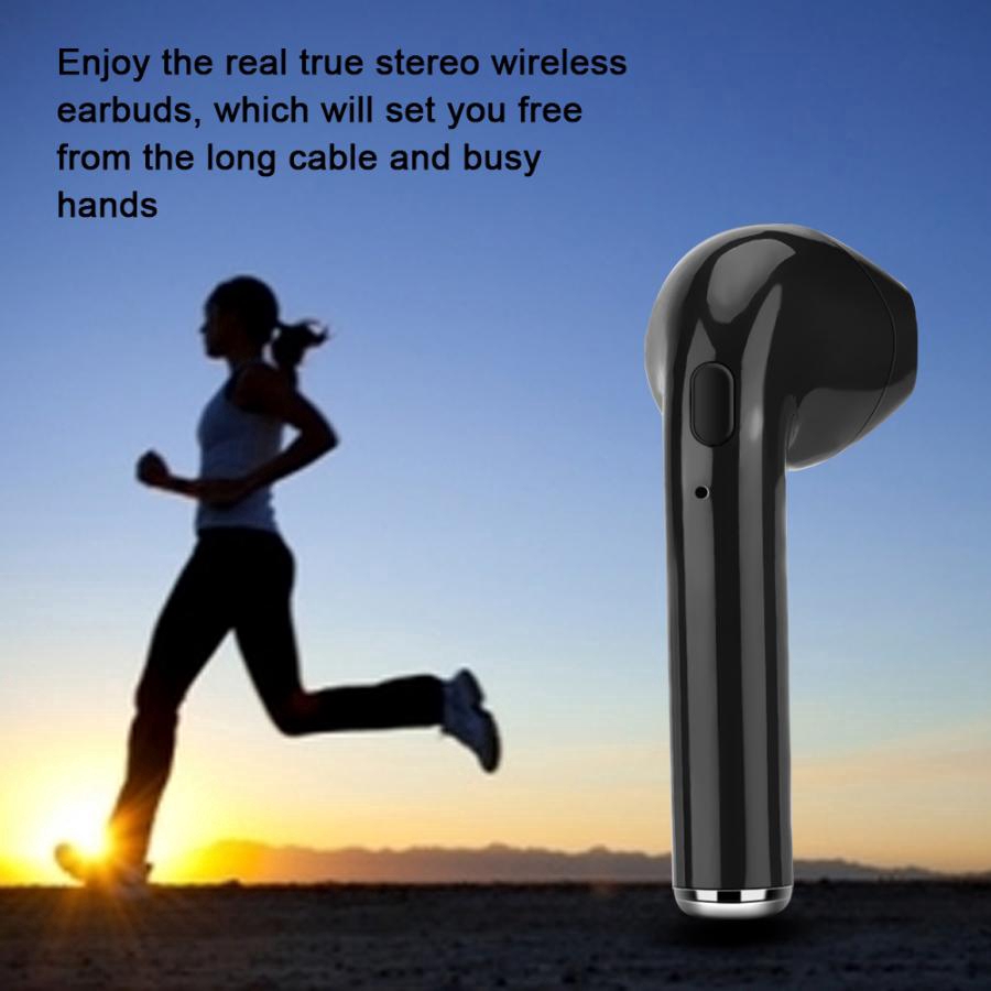 Tai nghe mini bluetooth không dây âm thanh stereo kèm mic cho điện thoại