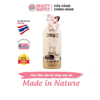 Sữa tắm trắng da chiết xuất từ sữa dê Made In Nature Goat Milk 450ml