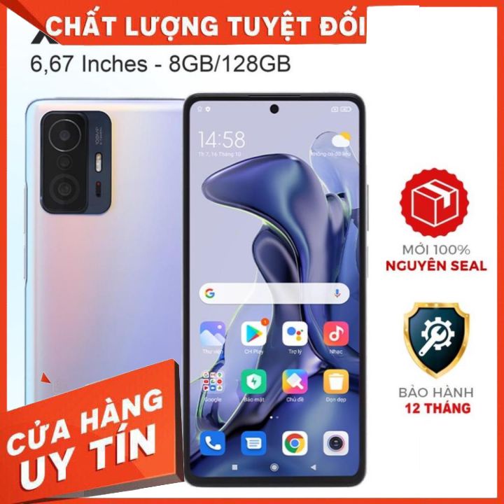 Điện thoại Xiaomi 11T Pro 5G (8GB/128GB) Chính hãng mới 100% Có Tiếng Việt - 1 Đổi 1