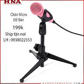 (Loại tốt) Giá đỡ Mic 3 chân để bàn.
