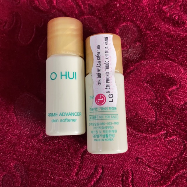 Nước hoa hồng chống lão hoá cải thiện nếp nhăn mới Ohui xanh 5ml