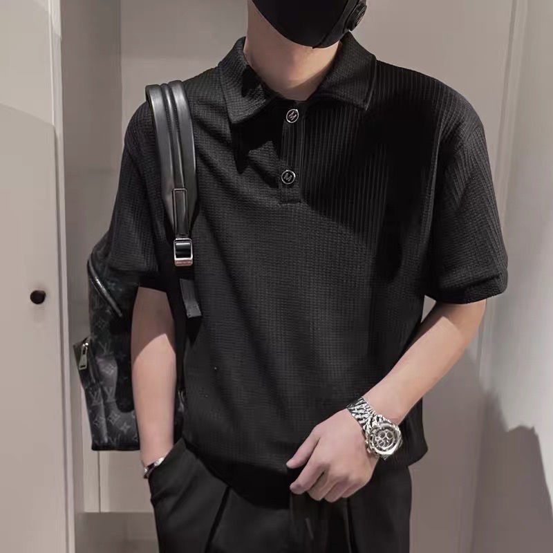 Áo Polo nam form rộng UNICI vải cotton cao cấp sang trọng phong cách Hàn Quốc AT311