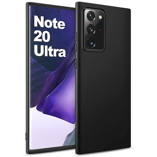 Ốp điện thoại TPU silicon mềm màu đen cho Samsung Galaxy Note 20 Ultra Note20 Note20Ultra 5G