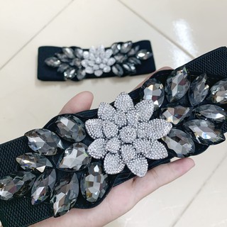 Đai váy nịt đầm đính đá CHẤT