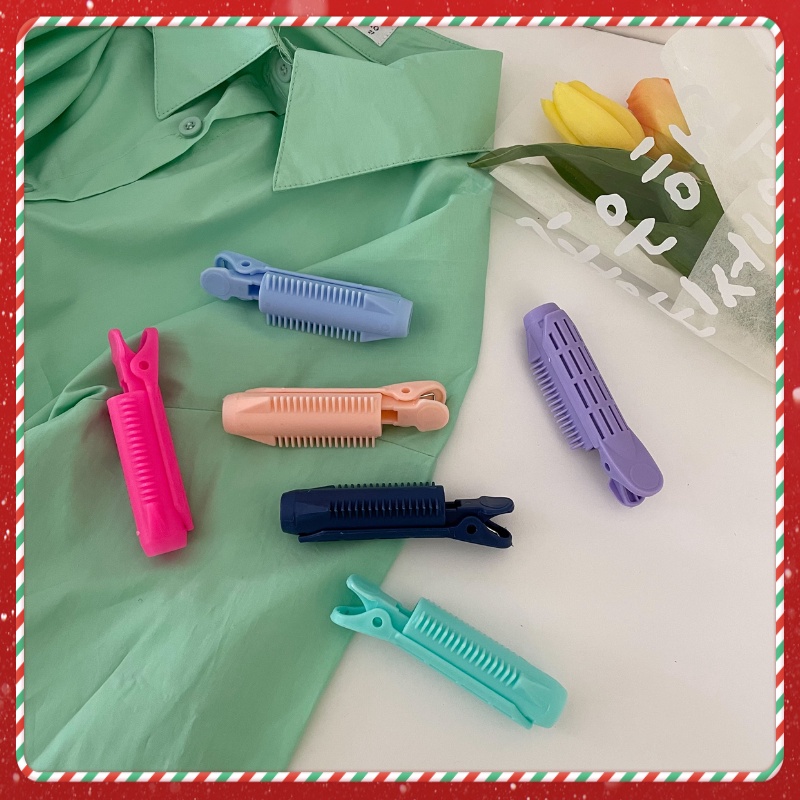 (Bộ 2 Cái) Kẹp Tạo Kiểu Tóc Xoăn Kẹp Phồng Chân Tóc LIN Phong Cách Hàn Quốc