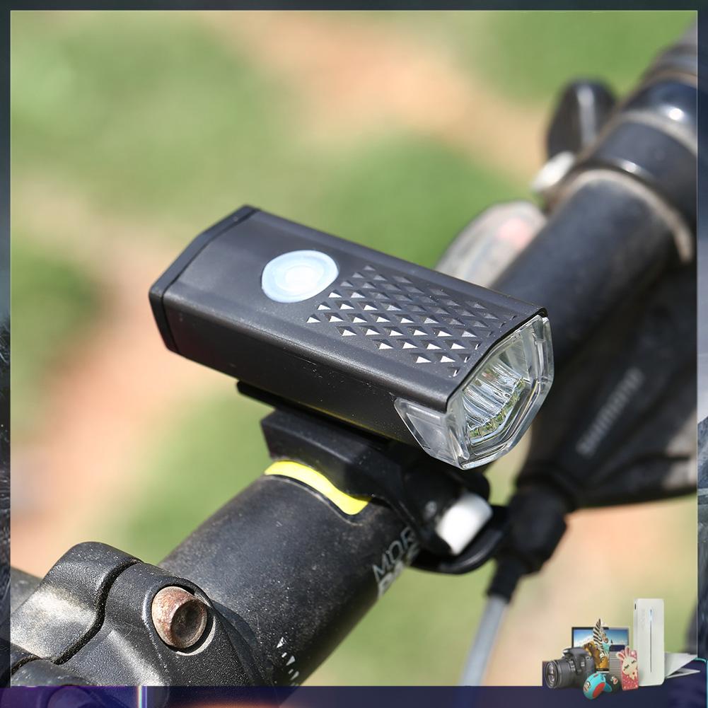 Bộ đèn LED sạc USB chống nước an toàn tiện dụng cho xe đạp