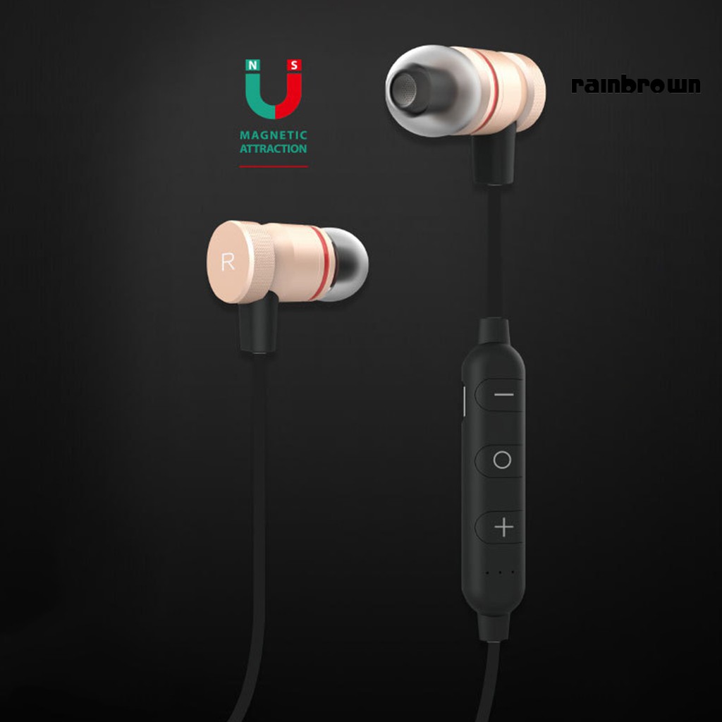 Tai Nghe In-Ear Bluetooth 4.1 Không Dây Có Nam Châm Sạc Được