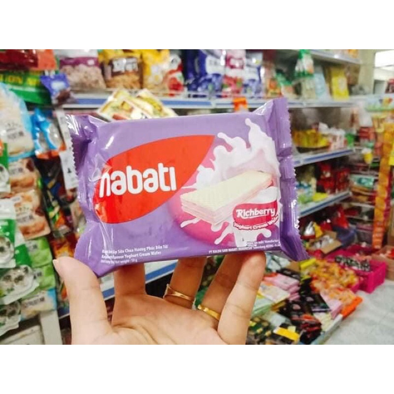 [ Đủ 13 Vị ] Bánh Nabati Sữa Chua Phúc Bồn Tử / Nabati Phô Mai / Nabati Socola