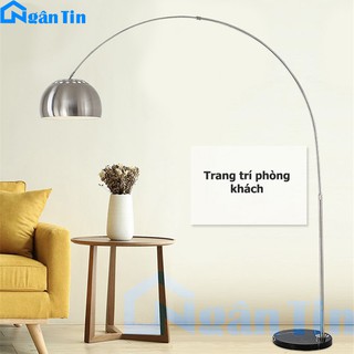 Đèn Cây Đứng Trang Trí Phòng Khách Phòng Ngủ Đọc Sách DC518 Ngân Tín (Tặng kèm một bóng Led Bulb 9W  chất lượng)