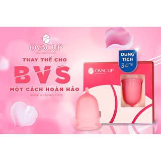 [Miễn phí đổi trả] Cốc Nguyệt San Silicon Y Tế OVACUP _ Cam kết chính hãng (3)