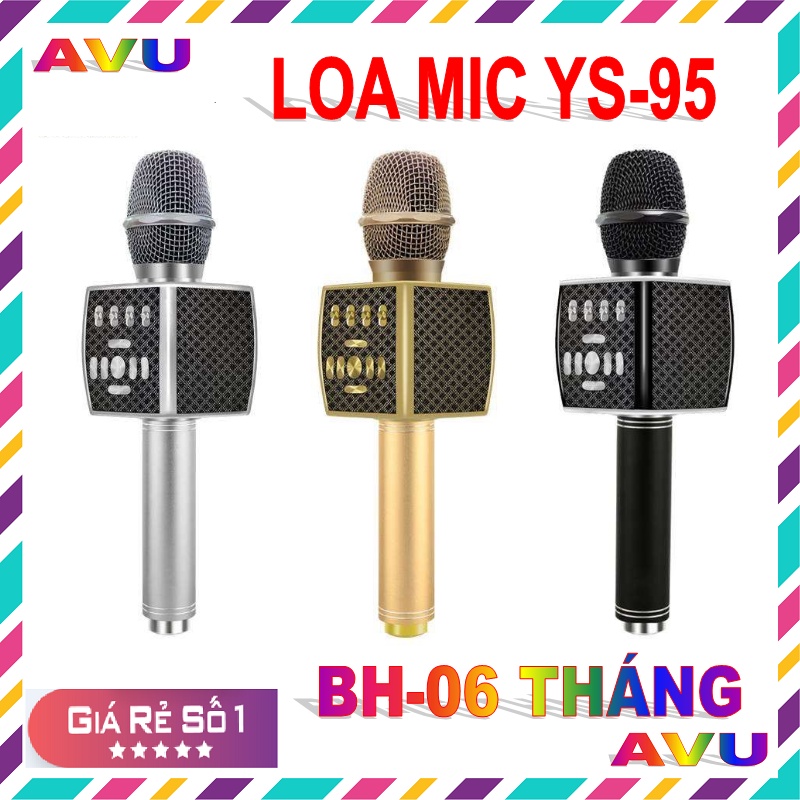 MICRO - LOA KARAOKE CÓ BLUETOOTH YS-95, YS-92, YS-91, YS-90, SD-18, SD-17, SD-10, SD-08 HÁT BAO HAY