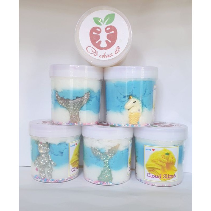 Slime phối màu dễ thương