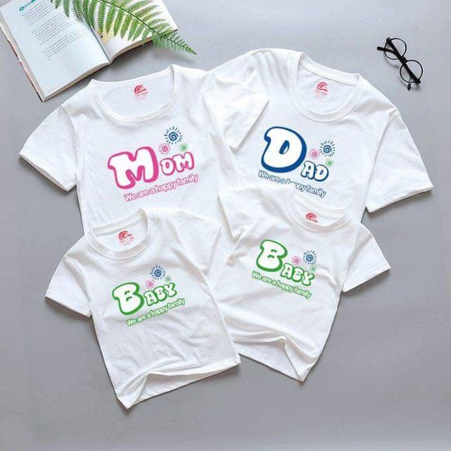 Áo gia đình đẹp, đem lại khoảnh khắc hạnh phúc cho cả gia đình, kéo ảnh xem mẫu, size 7 đến 110kg