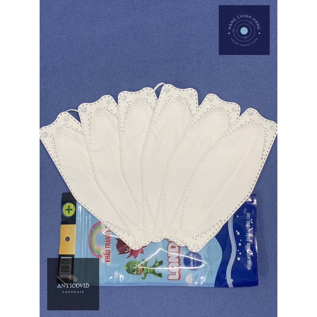 Khẩu trang 3d trẻ em Hàn Quốc Landmask kháng khuẩn loại 4 lớp | BigBuy360 - bigbuy360.vn
