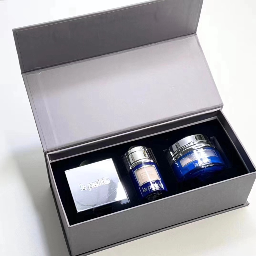 Bộ 3 Sản Phẩm Trang Điểm La Prairie / LP Kem Nền Dạng Lỏng Nc05 + Phấn Phủ 01#Phấn 15g + Phấn Nc05#