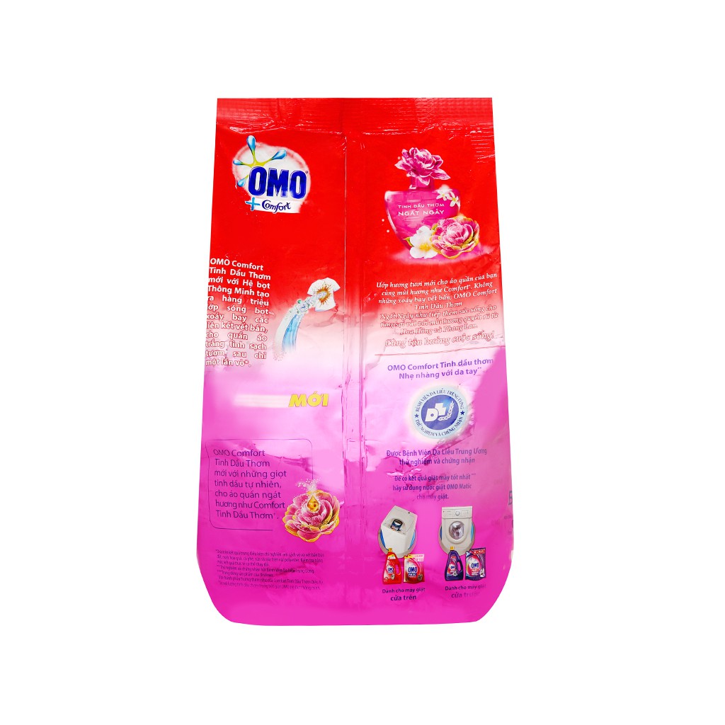 Bột giặt OMO Comfort tinh dầu thơm ngất ngây 720g