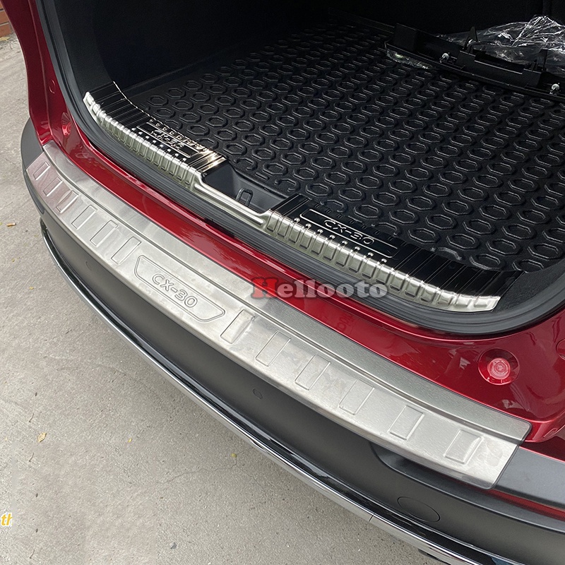 Chống Trầy Cốp Xe Mazda CX-30 CX30 2021 Mẫu Inox