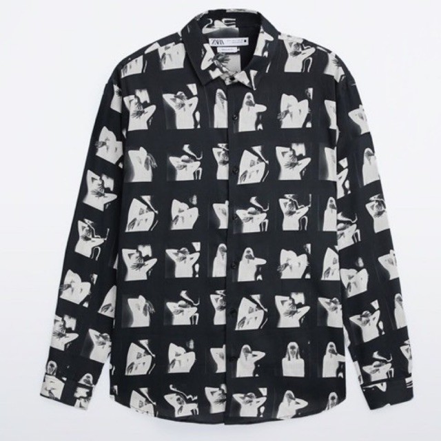 Áo sơ mi dài tay Zara authentic PHOTO