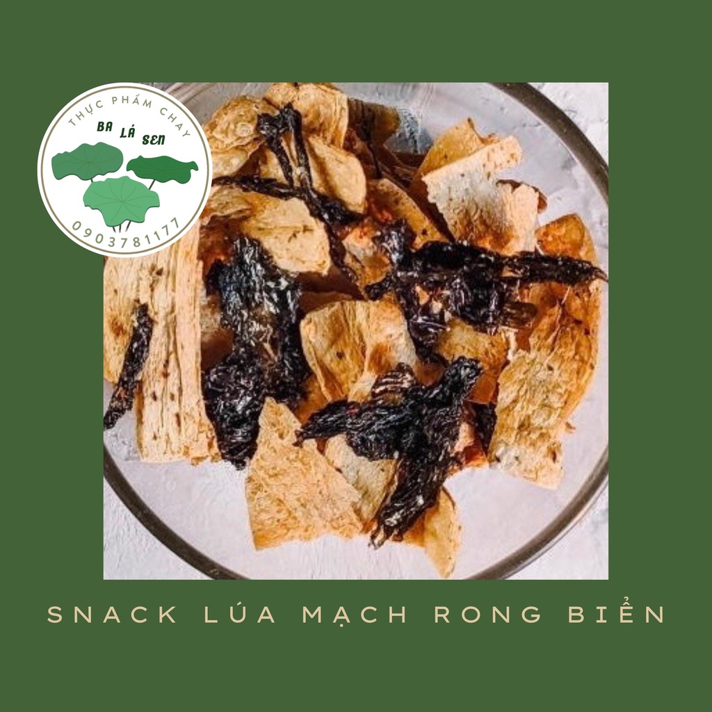Snack lúa mạch rong biển 150gr