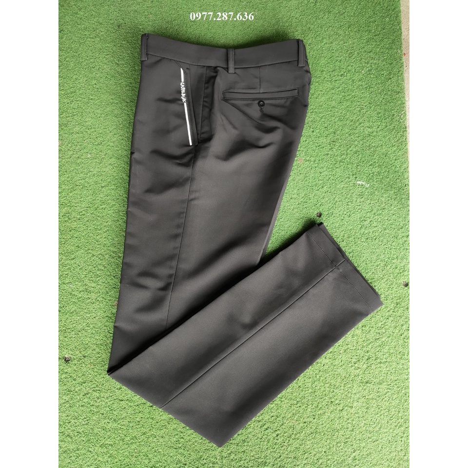 Quần golf nam Castelbajac quần đánh golf chất vải thoáng mát chống nhăn co giãn 4 chiều QD011