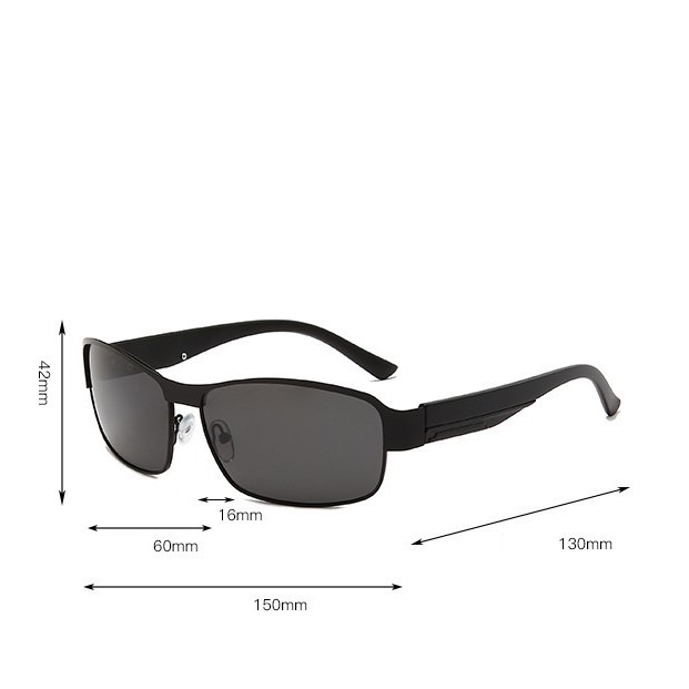 Kính mát phân cực mới của nam giới, kính thay đổi màu, chống tia UV dành cho nam giới - KM09