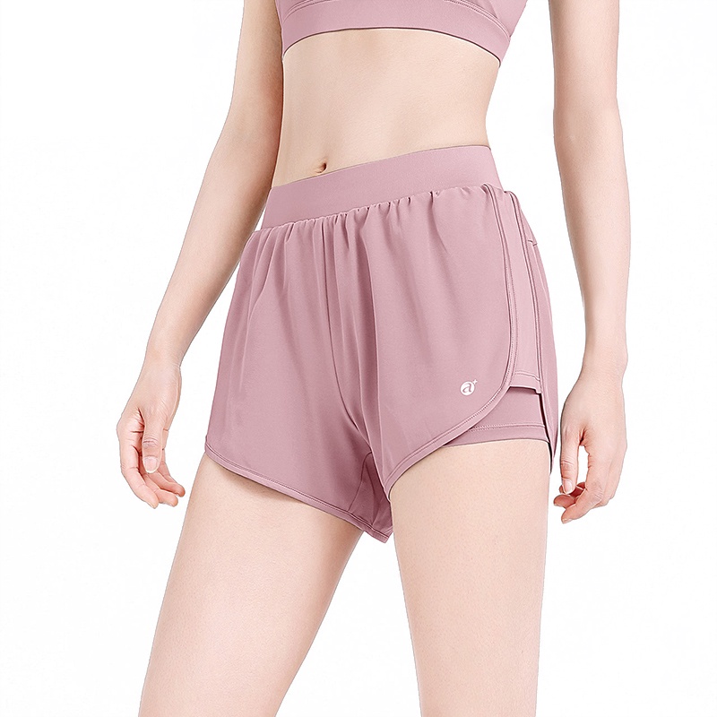 Quần short CAMEL mỏng thời trang mùa hè thoáng khí cho tập yoga/tập thể thao/chạy bộ