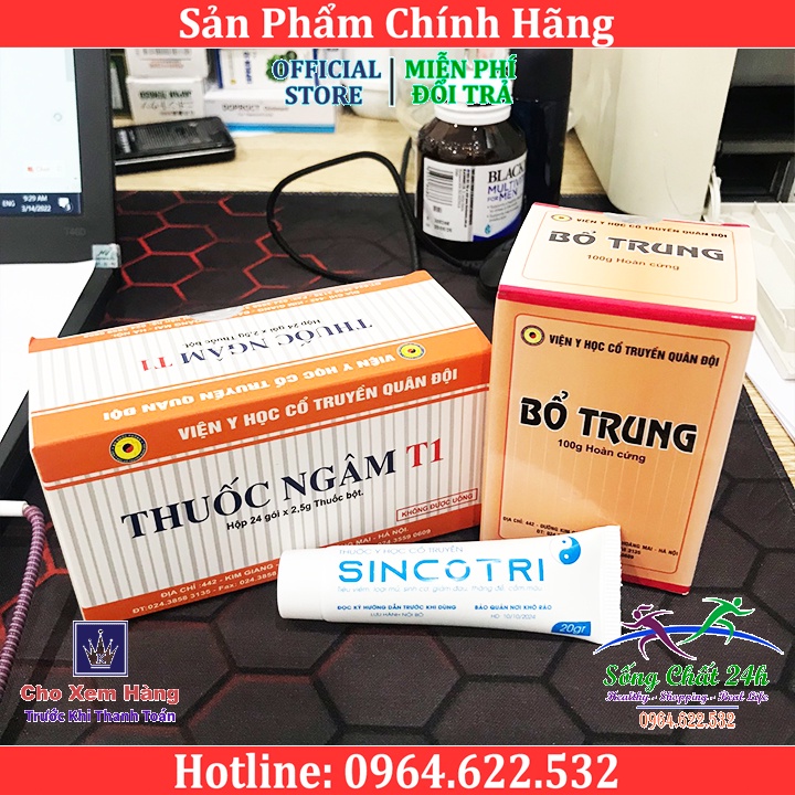 Bột Ngâm Trĩ Viện Y Học Cổ Truyền Quân Đội - Sống Chất 24h