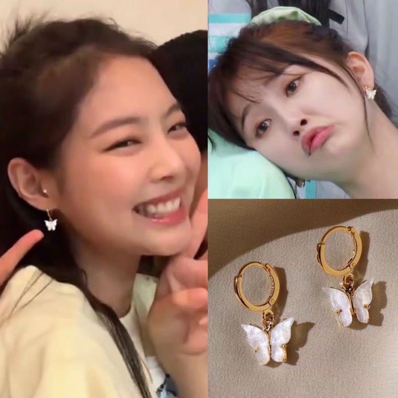 Khuyên bướm Jennie nhiều màu