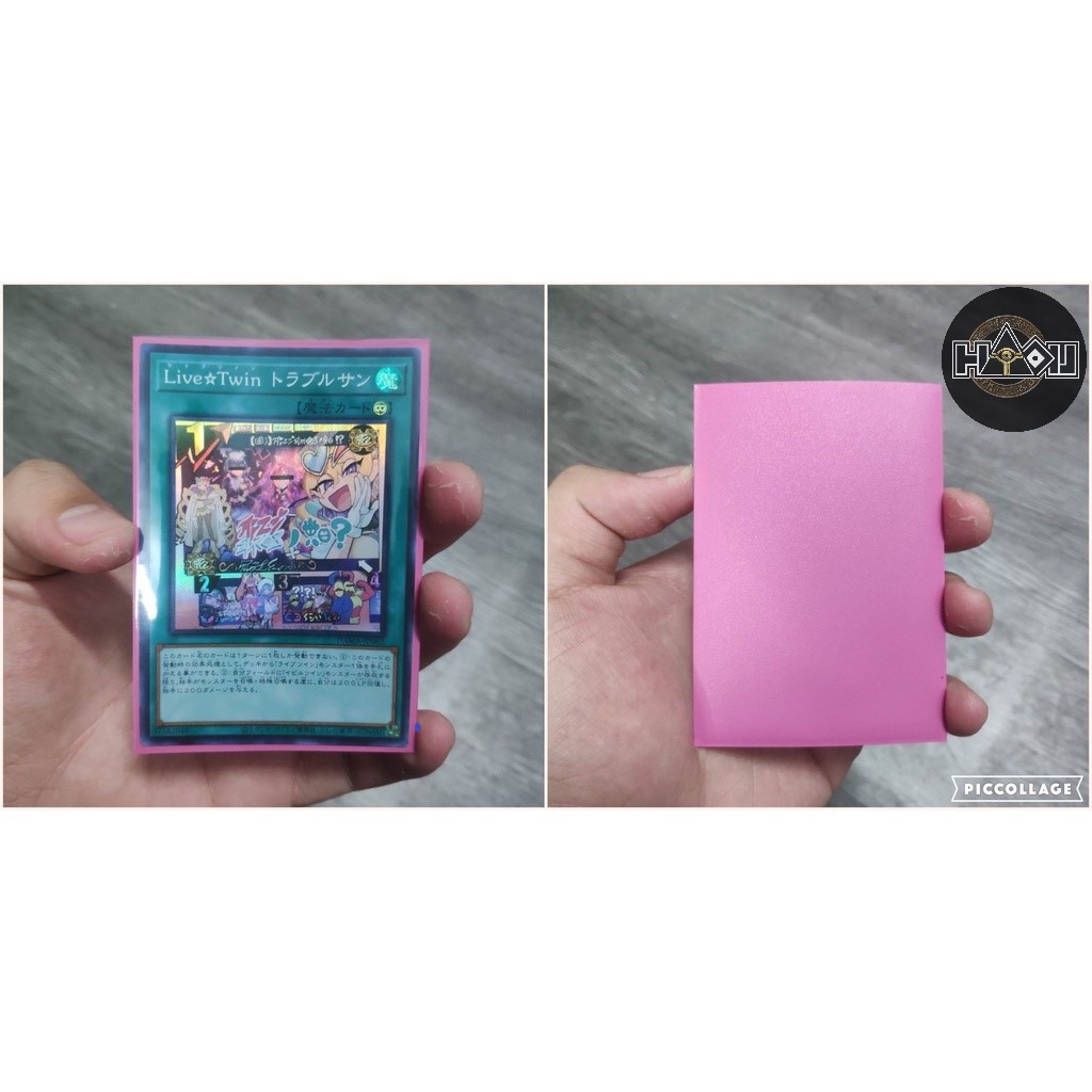 [Phụ Kiện Yu-Gi-Oh] Sleeves Bọc Bài Yugioh 60 cái Size 6.2 x 8.9 cm - Chuẩn Chính Hãng