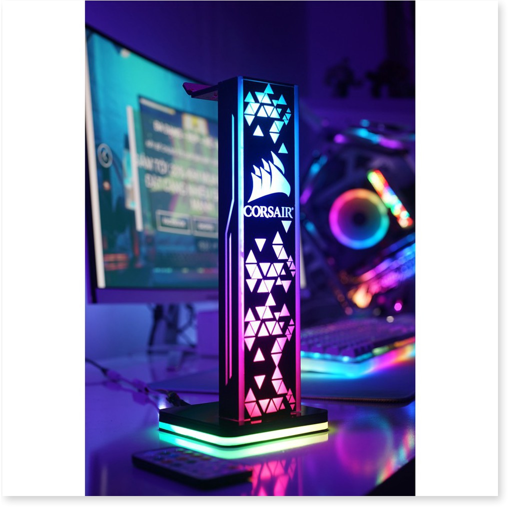 GIÁ TREO TAI NGHE LED RGB PRO LOGITECH, RAZER, ASUS, AORUS, HYPERX, MSI, CORSAIR | BigBuy360 - bigbuy360.vn