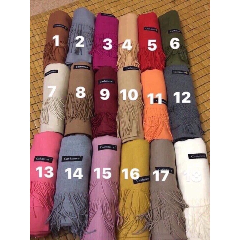 Khăn quàng cổ cashmere cao cấp