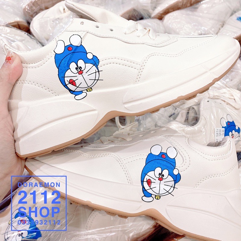 Giày BATA Doraemon đế nâu sang trọng size 35-39