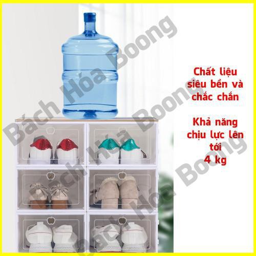 10 Hộp Box Đựng Để Giày Dép Nam Nữ, Mẹ Và Bé Bằng Nhựa Cứng Mica Trong Suốt Đồ Cao Cấp Giá Rẻ BH Boong