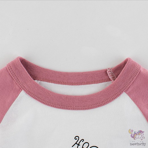 Áo Thun Tay Ngắn Họa Tiết Hoạt Hình Phong Cách Hàn Quốc Cho Bé Gái