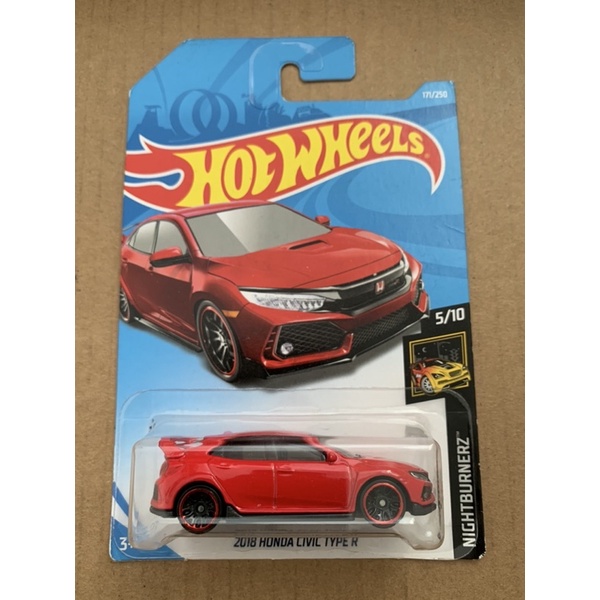 Xe Hot Wheels 2018 Honda Civic Type R