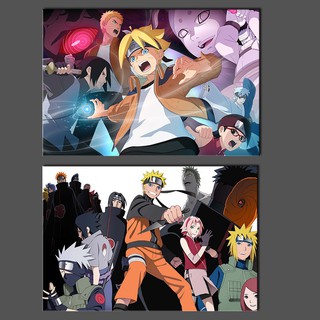 Bộ 8 Tấm Poster Anime Naruto