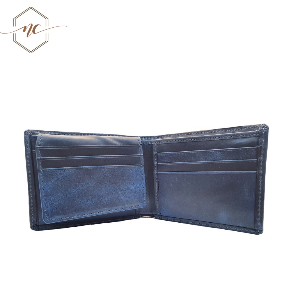 Ví Da Bò Pullup NGUYET CAT Leather, Da Pullup Cao Cấp, Siêu Dày, Mềm Mịn, Thời Trang Cho Nam, Ví Da Nam NC08