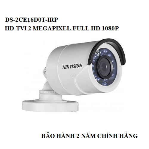 Camera HD-TVI hồng ngoại 2.0 Megapixel HIKVISION DS-2CE16D0T-IRP