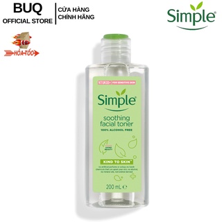 Nước Hoa Hồng Simple Toner Làm Dịu Và Cân Bằng Độ Ẩm Lành Tính Cho Da 200ml