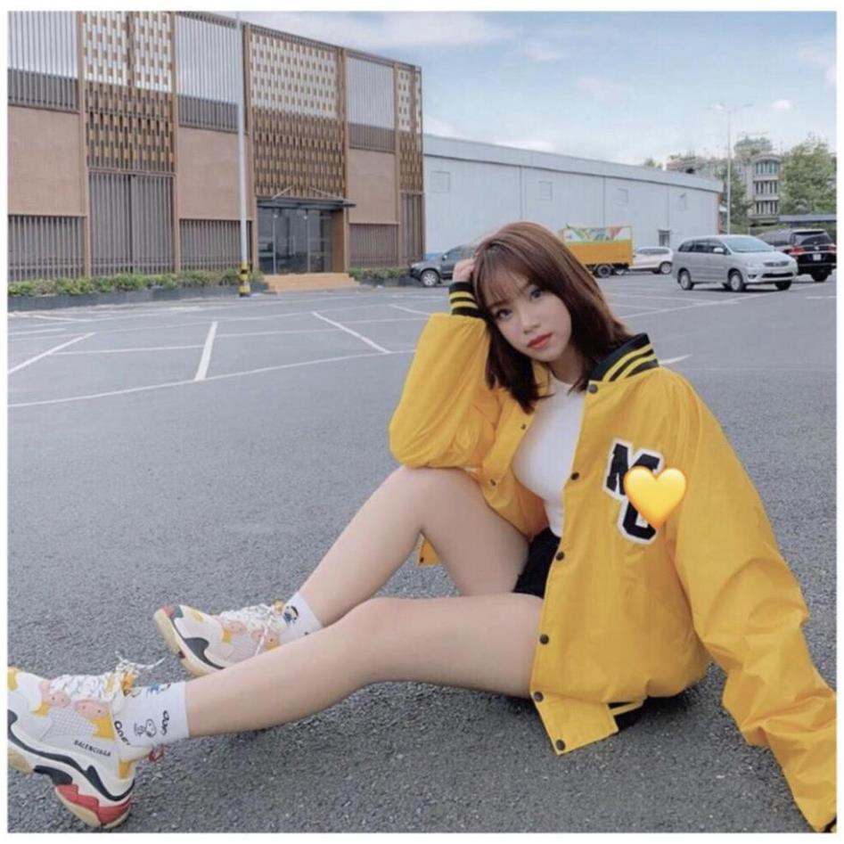 Áo Khoác Dù BOMBER MC MAR.CUS. 4 KIỂU Unisex