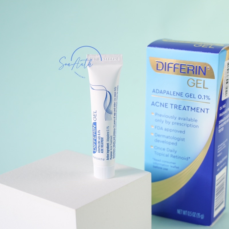 Kem giảm mụn Differin Adapalene Gel (BILL US)