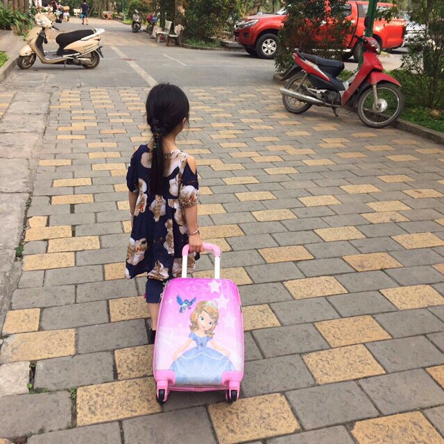 Vali trẻ em size 16 hình đẹp Hùng Phát