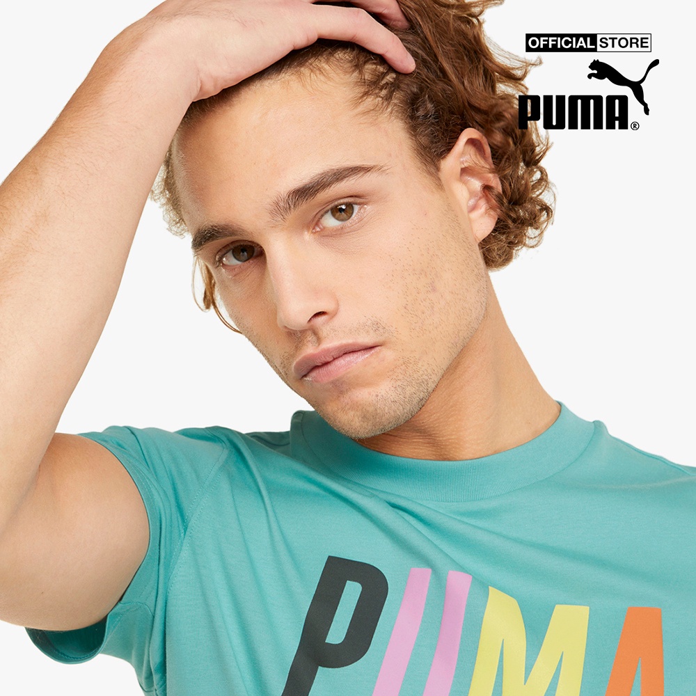 PUMA - Áo thun nam ngắn tay cổ tròn Sportswear by PUMA Graphic 533623-61