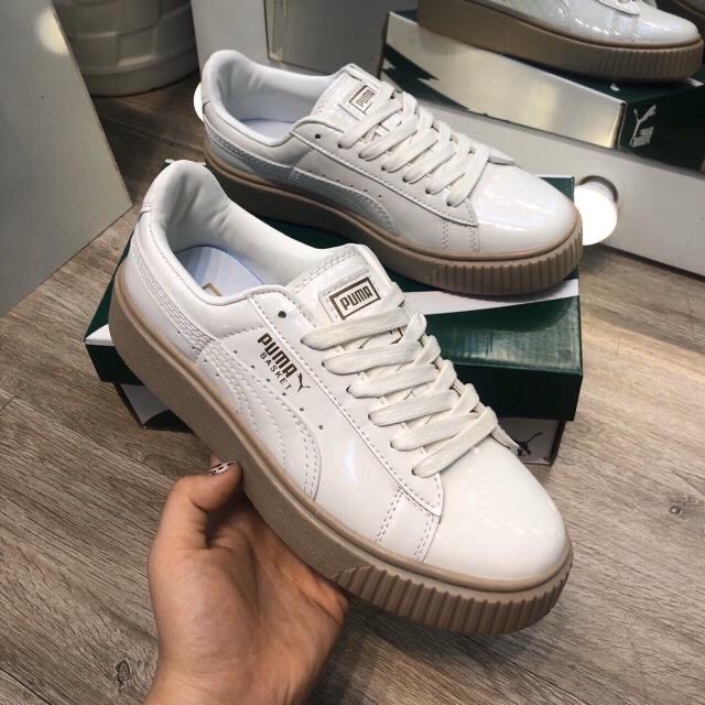 Giày puma nữ đế nâu hàng chuẩn 11