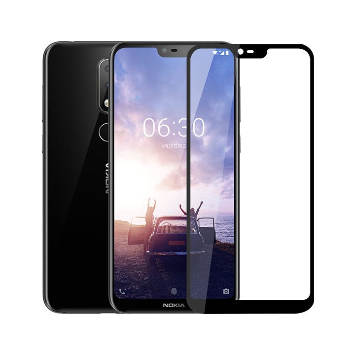 DÁN MÀN HÌNH Kính Cường Lực NOKIA 6 .1 PLUS, 8.1,3.2