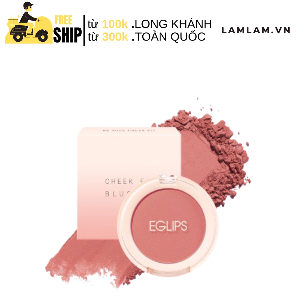 Phấn má dạng nén Eglips Cheek Fit Blusher 4g #06 #05 #04 #03